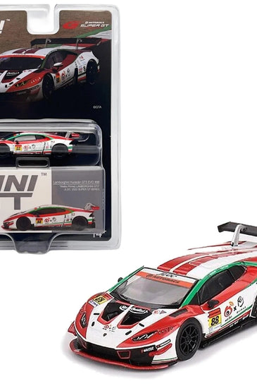 MINI GT 1:64 #572 Japan Exclusive Super GT 2022 Lamborghini Huracán GT3 EVO 88