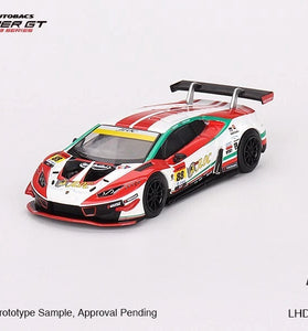 Mini GT 1:64 #690 Lamborghini Huracán GT3 EVO2 #88 JLOC 2023 SUPER GT SERIES