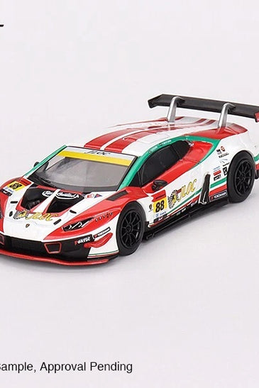 Mini GT 1:64 #690 Lamborghini Huracán GT3 EVO2 #88 JLOC 2023 SUPER GT SERIES