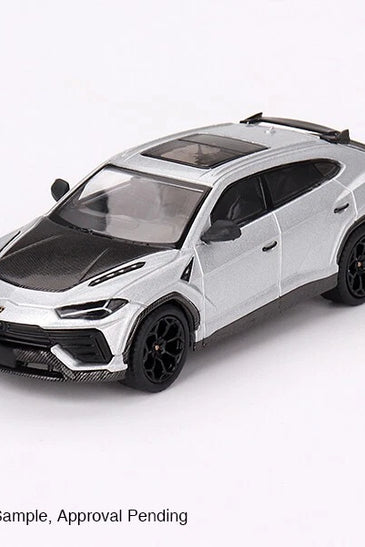Mini GT 1:64 #747 Lamborghini Urus Performante Grigio Nimbus