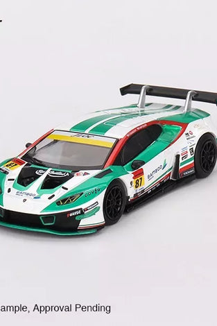 Mini GT 1:64 #689 Lamborghini Huracán GT3 EVO2 #87 JLOC 2023 SUPER GT SERIES