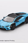 Mini GT 1:64 #807 Lamborghini Huracán Sterrato Blu Aegir