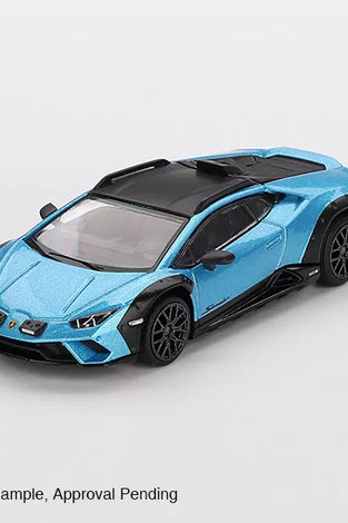 Mini GT 1:64 #807 Lamborghini Huracán Sterrato Blu Aegir
