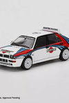 Mini GT 1:64 #300 Lancia Delta HF Integrale Evoluzione Martini Racing White