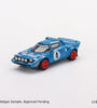 Mini GT 1:64 #504 Lancia Stratos HF #4 1979 Rally MonteCarlo Winner
