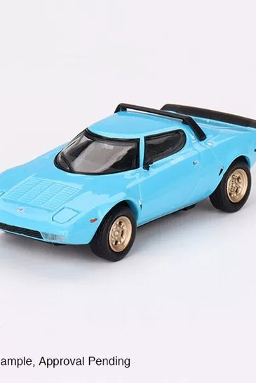 Mini GT 1:64 #624 Lancia Stratos HF Stradale Azzuro Chiaro