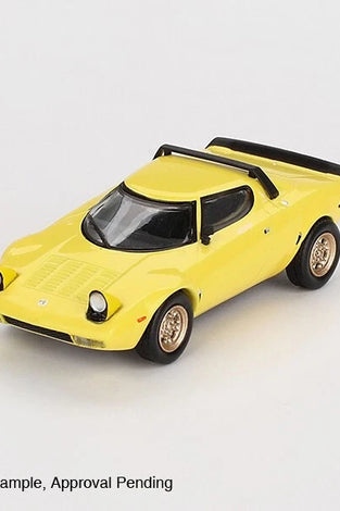 Mini GT 1:64 #771 Lancia Stratos HF Stradale Giallo Fly Yellow
