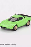 Mini GT 1:64 Lancia Stratos HF Stradale Verde Chiaro