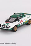 Mini GT 1:64 #628 Lancia Stratos HF 1975 Rally Sanremo Winner #11