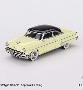 Mini GT 1:64 #561 Lincoln Capri 1954 Premier Yellow