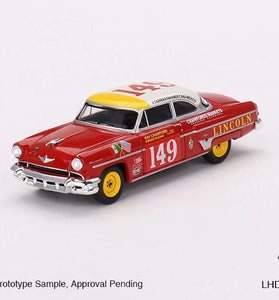Mini GT 1:64 #611 1954 Lincoln Capri #149 Carrera Panamericana Class Winner