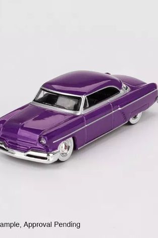 Mini GT 1:64 Lincoln Capri Hot Rod 1954 Purple Metallic