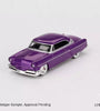 Mini GT 1:64 Lincoln Capri Hot Rod 1954 Purple Metallic