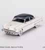 Mini GT 1:64 #631 Lincoln Capri 1954 Arctic White / Atlantic Blue