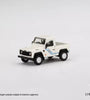 MINI GT #338 - WHITE - LAND ROVER DEFENDER 90 PICKUP