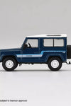 Mini GT 1:64 Land Rover Defender 90 County Wagon Stratos Blue