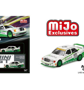 Mini GT 1:64 #366 Mercedes-Benz 190E 2.5 16 Evolution II 1991 DTM Zakspeed