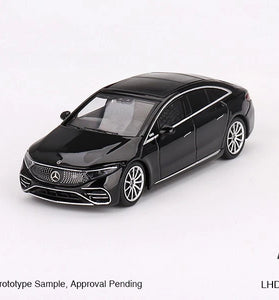 Mini GT 1:64 #694 Mercedes-Benz EQS 580 4MATIC Black