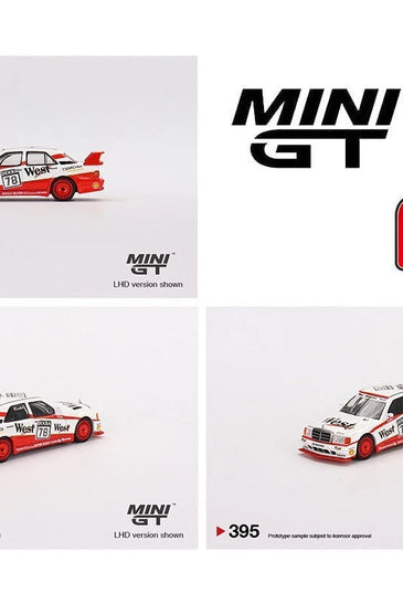 MINI GT #239 MERCEDES-BENZ 190E 2.5-16 EVOLUTION II #7 