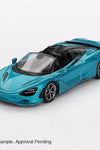 Mini GT 1:64 #812 McLaren 750S Spider Belize Blue