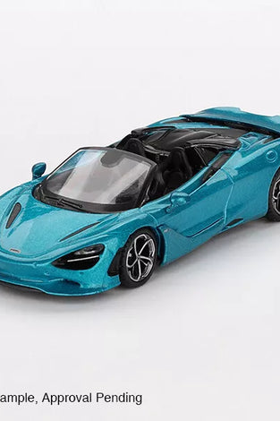 Mini GT 1:64 #812 McLaren 750S Spider Belize Blue