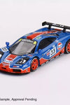 Mini GT 1:64 #723 McLaren F1 GTR #33 1996 Le Mans 24Hr Gulf