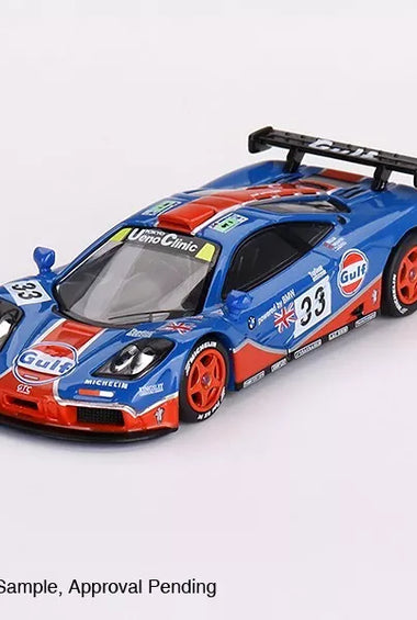 Mini GT 1:64 #723 McLaren F1 GTR #33 1996 Le Mans 24Hr Gulf