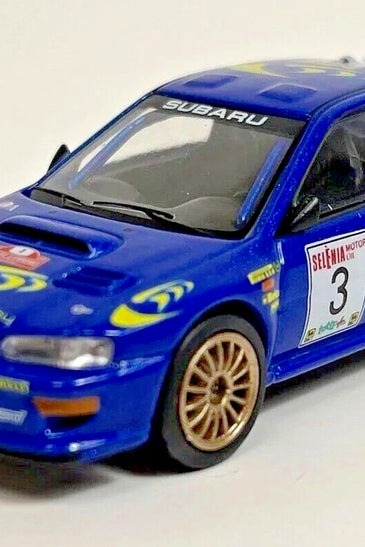 Mini GT 1:64 #512 BOXED 1997 Subaru Impreza #3 Winner Rally San Remo LHD WRC McRae Grist
