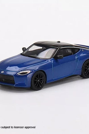 MINI GT #453 BLUE NISSAN Z PERFORMANCE 2023 SERIAN BLUE