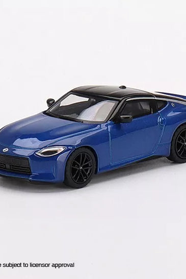 MINI GT #453 BLUE NISSAN Z PERFORMANCE 2023 SERIAN BLUE