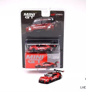 Mini GT 1:64 #595 Super GT Nissan GT-R Nismo GT500 #23 MOTUL AUTECH