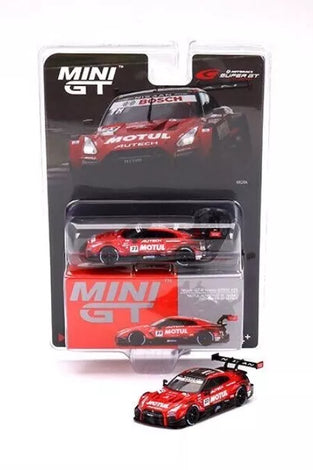 Mini GT 1:64 #595 Super GT Nissan GT-R Nismo GT500 #23 MOTUL AUTECH