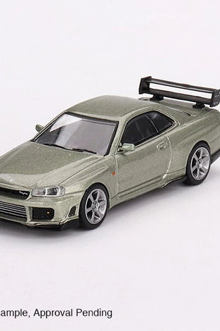 Mini GT 1:64 #697 Nissan GT-R (R34) Tommykaira R-z Millenium Jade
