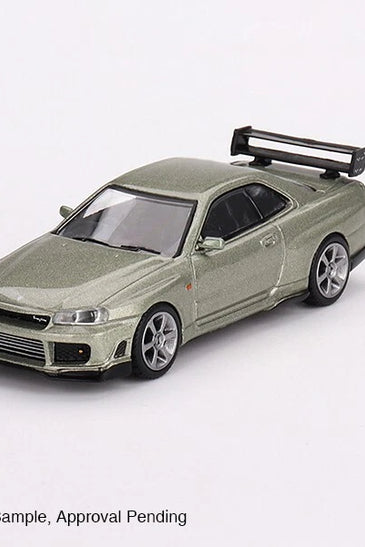 Mini GT 1:64 #697 Nissan GT-R (R34) Tommykaira R-z Millenium Jade