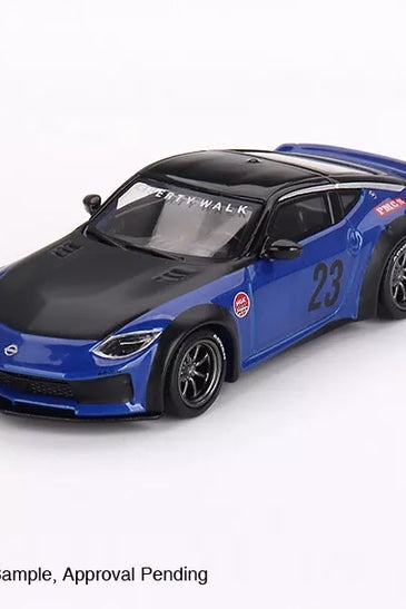 Mini GT 1:64 #732 Nissan Z LB-NATION WORKS Seiran Blue