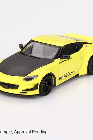 Mini GT #752 1/64 Nissan Z Pandem Ikazuchi Yellow