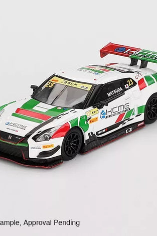 Mini GT 1:64 #593 Nissan GT-R NISMO GT3 #23 KCMG 2018 FIA GT World Cup Macau