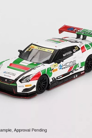 Mini GT 1:64 #593 Nissan GT-R NISMO GT3 #23 KCMG 2018 FIA GT World Cup Macau