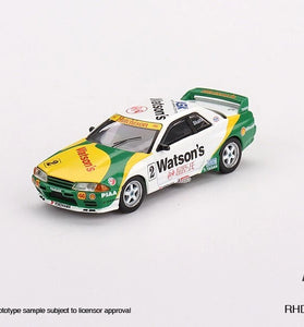 Mini GT 1:64 #377 Nissan Skyline GT-R (R32) Gr. A #2 1991 Macau GP