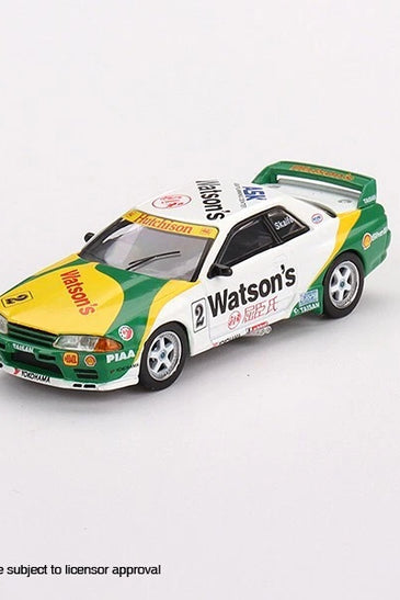 Mini GT 1:64 #377 Nissan Skyline GT-R (R32) Gr. A #2 1991 Macau GP