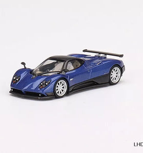 Mini GT 1:64 #408 Pagani Zonda F Blu Argentina