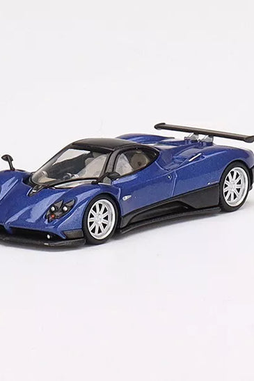 Mini GT 1:64 #408 Pagani Zonda F Blu Argentina