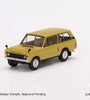 Mini GT 1:64 #495 Land Rover Range Rover 1971 Bahama Gold