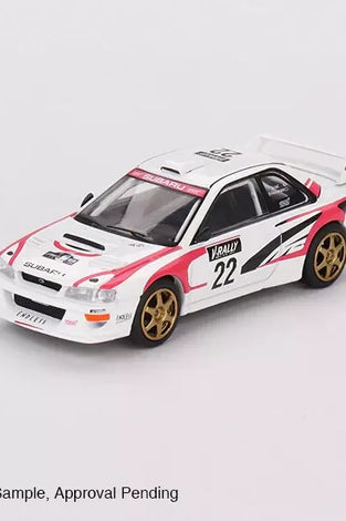 Mini GT 1:64 #564 Subaru Impreza WRC98 1999 Rally Tour de Corse #22