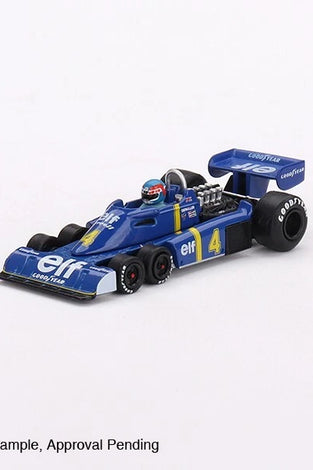 Mini GT 1:64 #584 Tyrrell P34 #4 Patrick Depailler 1976 Swedish GP 2nd Place