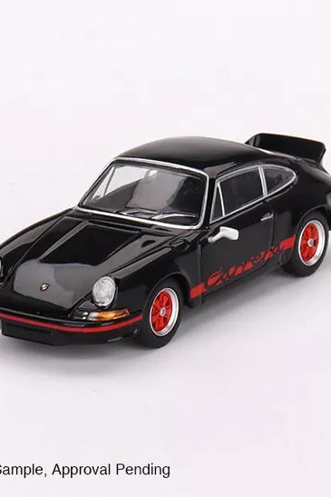 Mini GT 1:64 Porsche 911 Carrera RS 2.7 Black with Red Livery