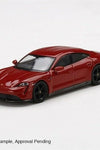 MINI GT 1:64 #289 RED PORSCHE TAYCAN TURBO S