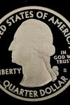 2012-S SILVER PROOF WASHINGTON ACADIA STATE PARK QUARTER