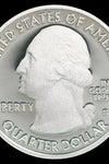 2012-S SILVER PROOF WASHINGTON DENALI STATE PARK QUARTER