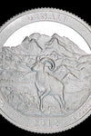 2012-S SILVER PROOF WASHINGTON DENALI STATE PARK QUARTER